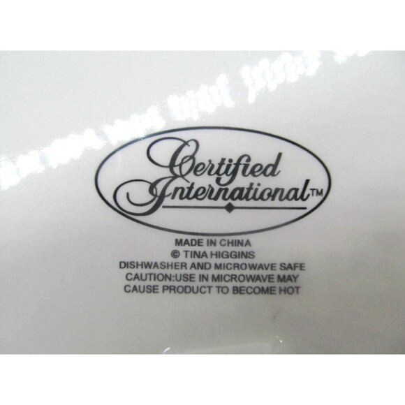 Certified International French Market Lettuce 10 5/8" Dinner Plate - Picture 8 of 9